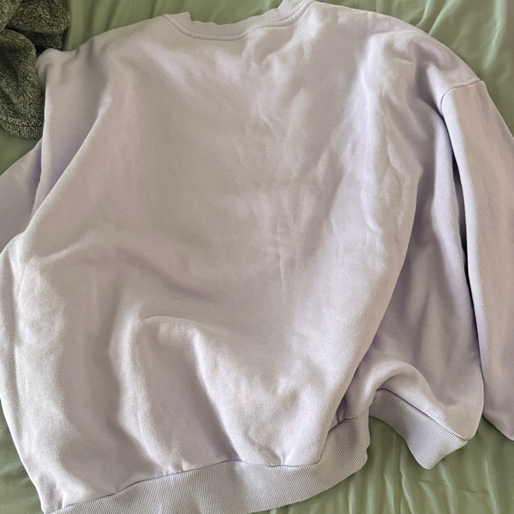 ALO Accolade Crewneck Pullover, Violet Skies, M - Picture 9 of 11